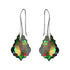 Sudraba auskari "Baroka IV (Vitrail Medium)" ar Swarovski™ kristāliem